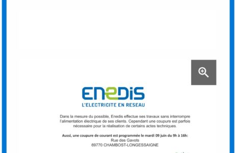 Enedis coupure juin 2026
