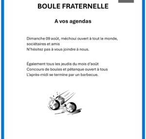 Méchoui boule fraternelle