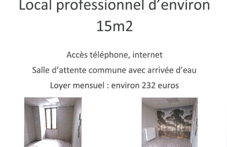 a louer local pro