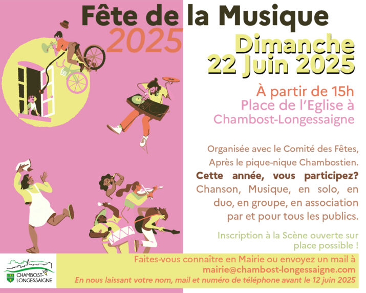 appel fête de la musique