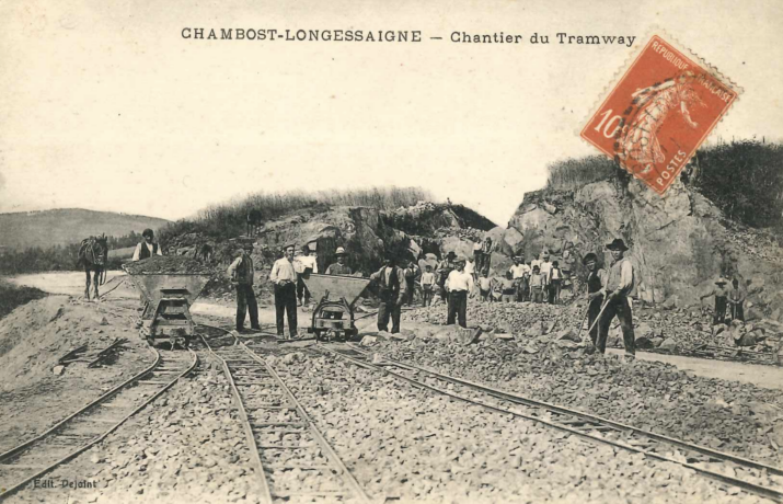 chantier tramway