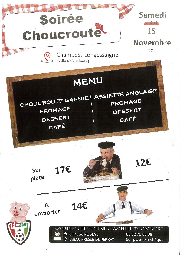 choucroute du foot 2025