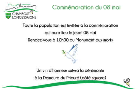 commemoration 8 mai