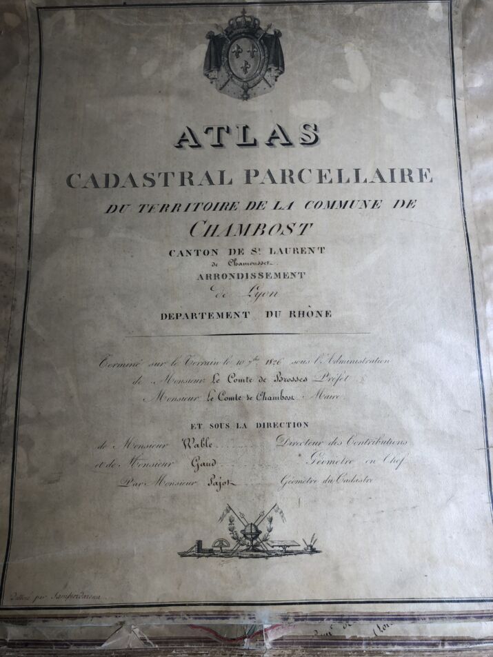 cadastre napoleonien