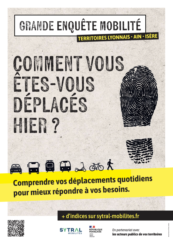 enquete mobilite sytral