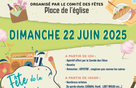 FETE DE LA MUSIQUE PIQUE NIQUE 2025