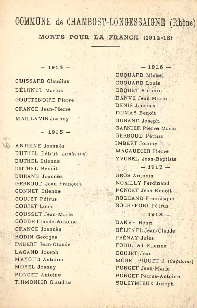 morts pour la france