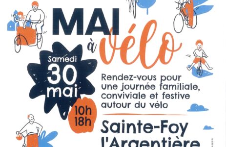 30 mai a velo Ste Foy