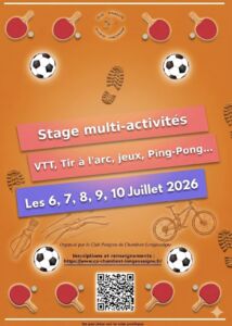 Stage multiactivités