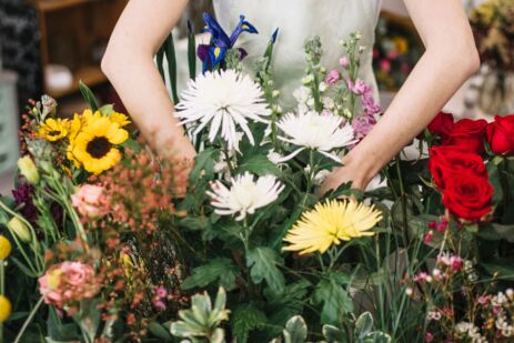 vente de fleurs